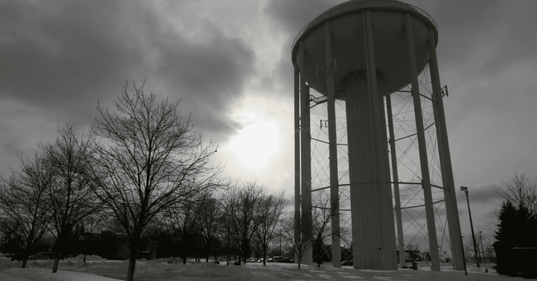 Golden Valley boil water advisory water tower