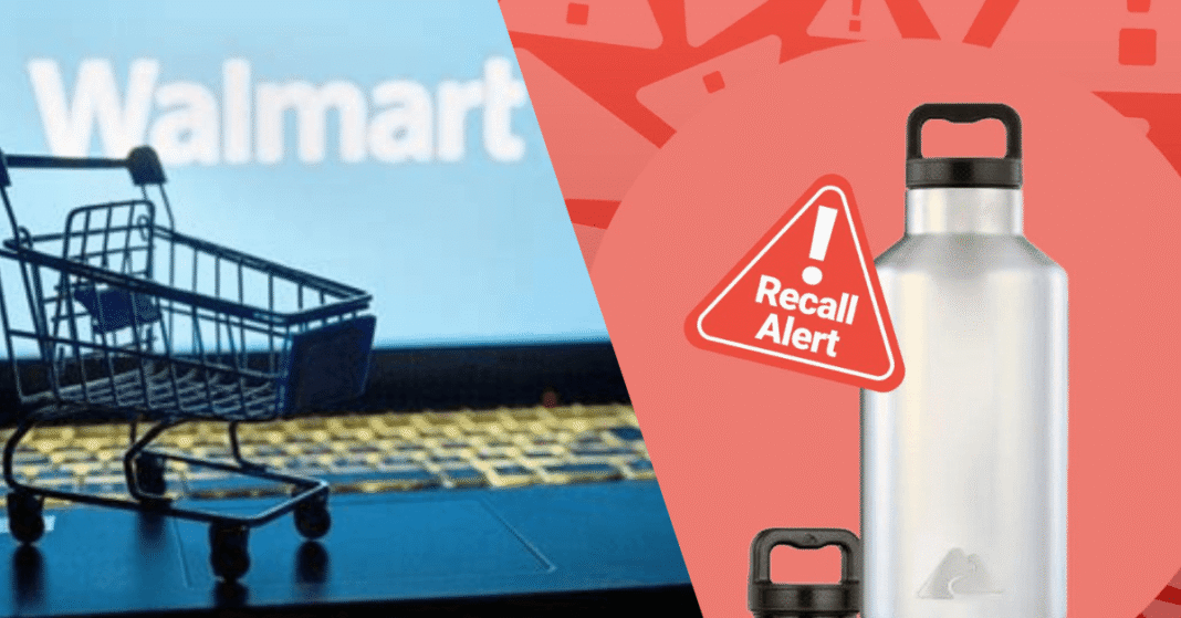 Walmart water bottle recall safety warning